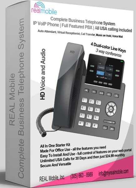 Real Mobile Business Phone System Subscription